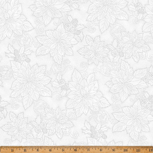 HOFFMAN FABRICS Christmas Splendor W7782-176S Ice Silver