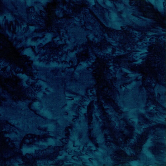 HOFFMAN FABRICS BALI WATERCOLORS 1895-128 MIDNIGHT